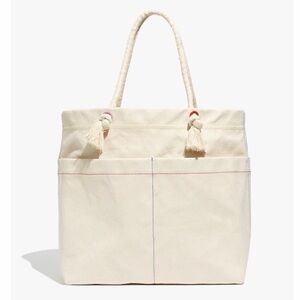 Madewell Canvas Transport Corded Handle Tote Bag